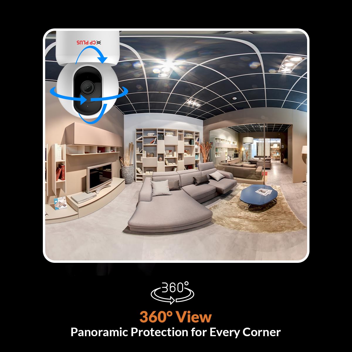 CP PLUS CP-E35A 3MP Smart Wi-Fi PT Camera - Image 6